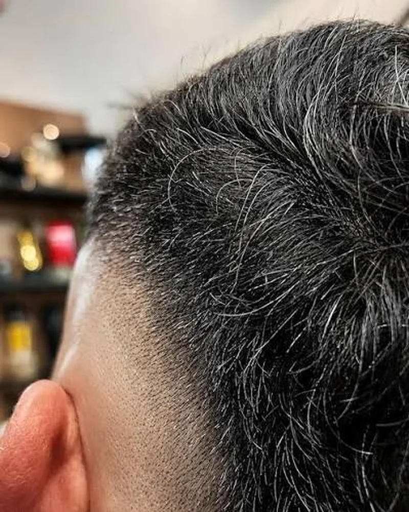 Camuflaje de canas para hombre en NOSS Estilistas