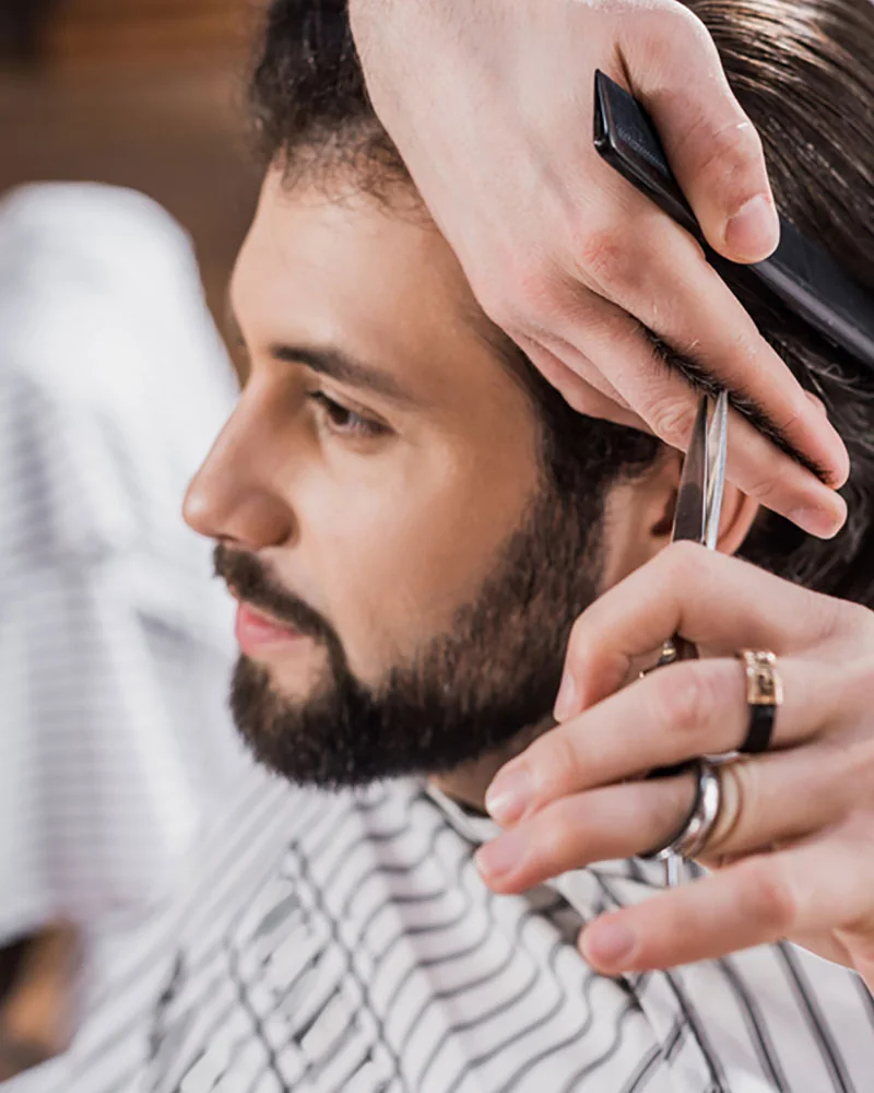 Corte caballero en NOSS Estilistas